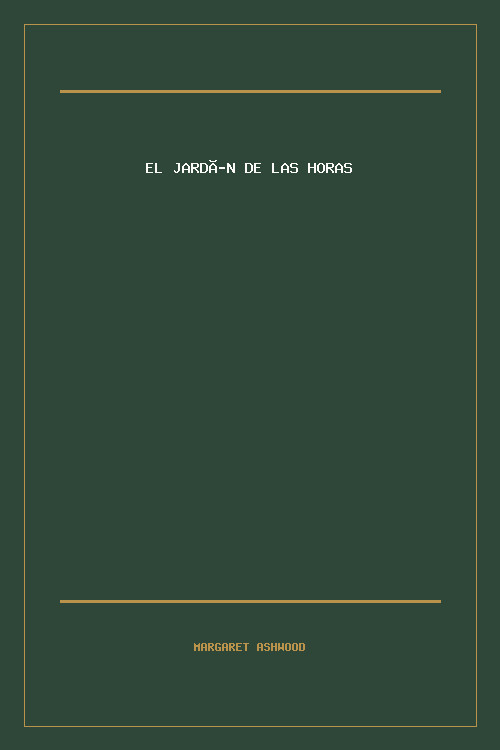 Portada de El jardín de las horas