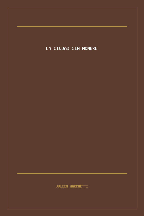 Portada de La ciudad sin nombre